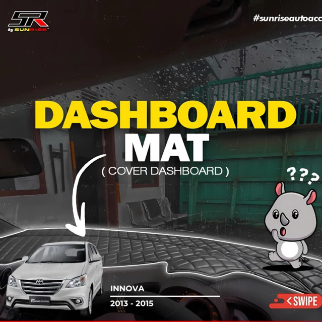 Karpet Dashboard Innova 2013-2015 Karpet Dashboard Mobil Innova 2013-2015 Cover Alas Dashboard Premi