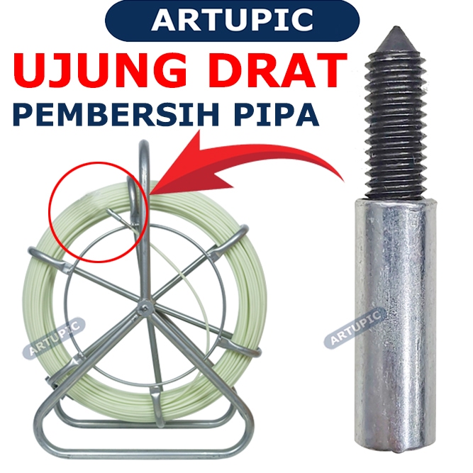 Ujung Drat Sparepart Pembersih Pipa Artupic