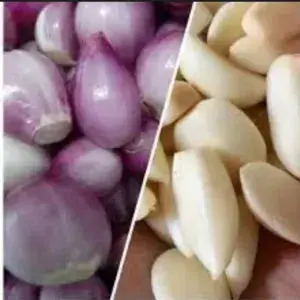 

Bawang merah putih kupas 250 gr