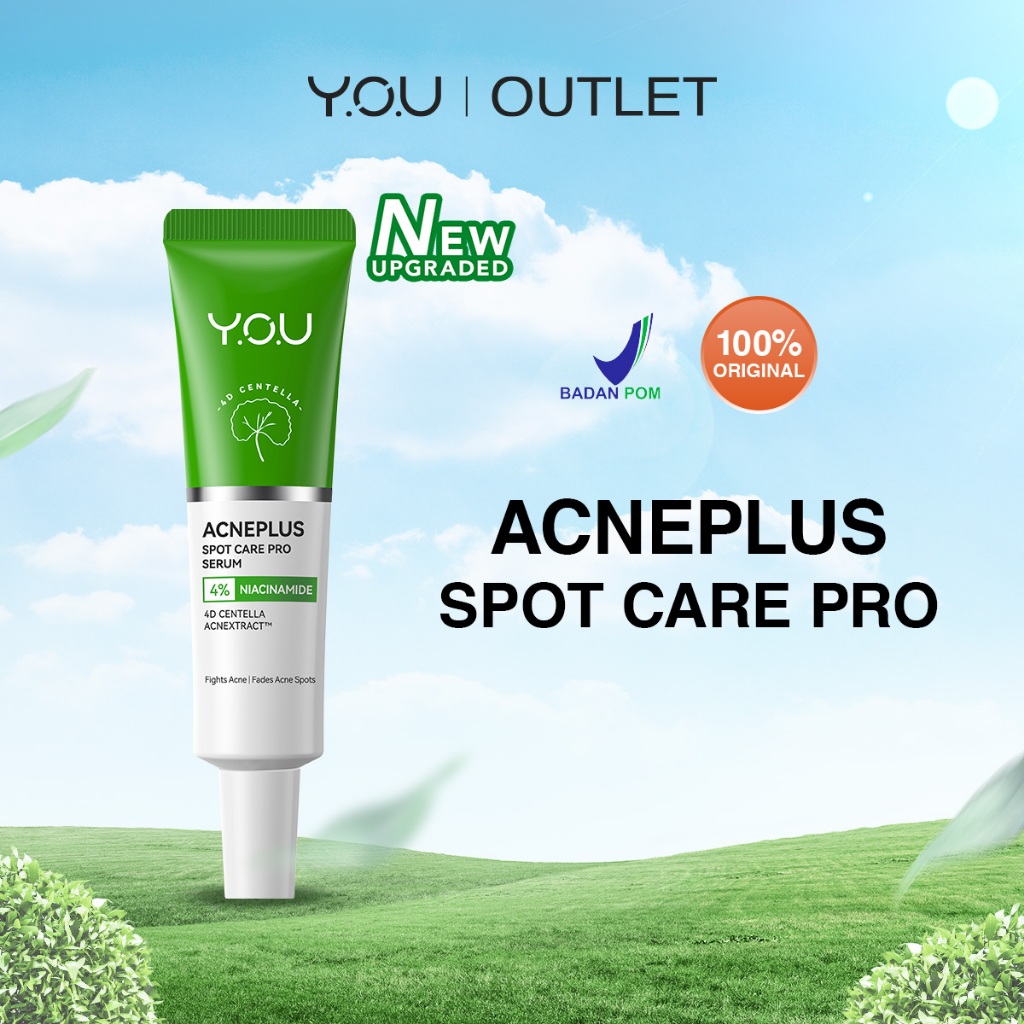 [OUTLET] YOU AcnePlus Series - NEW | Acneplus Spotcare | Essence | Serum | Moisturizer | Low pH Faci