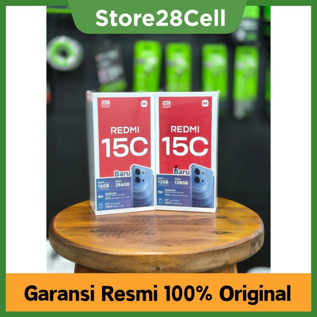 REDMI 15C RAM 8/256GB NEW ARRIVAL