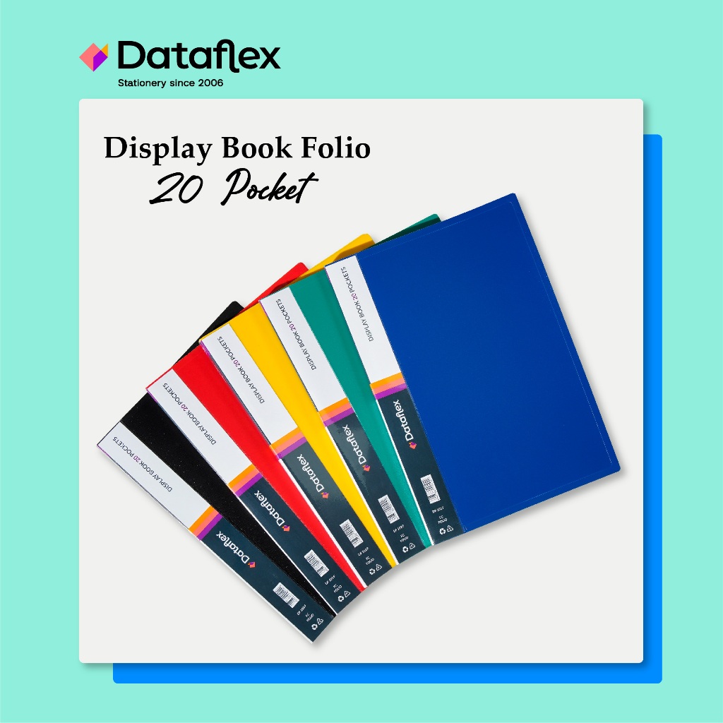 

Display Book Folio 20 Pocket Dataflex