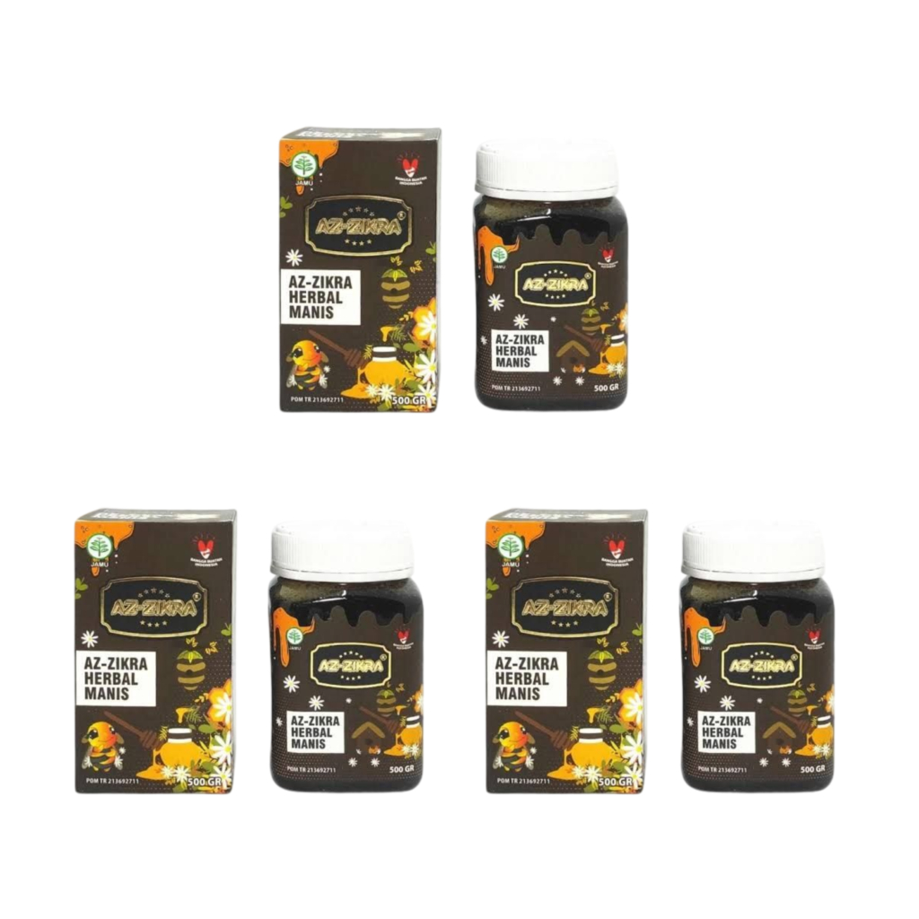 

3 PCS Madu Hutan Az Zikra Manis 500 g – Asli Hutan Untuk Stamina Tubuh