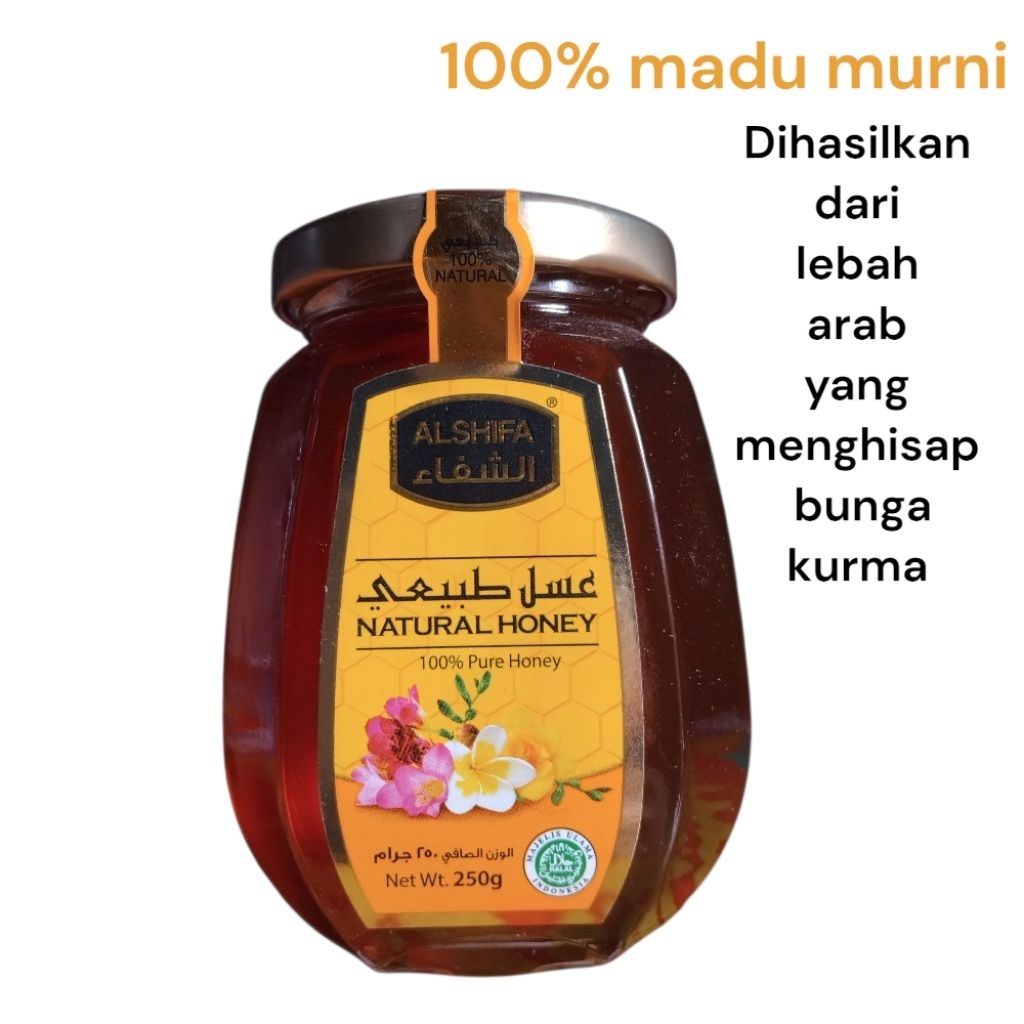 

madu murni impor alshifa 250 gram