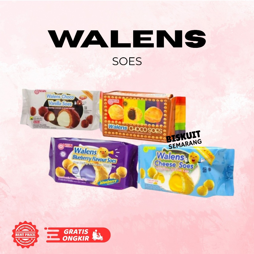 

Nissin Walens Choco Soes 100 Gr BISKUIT SEMARANG