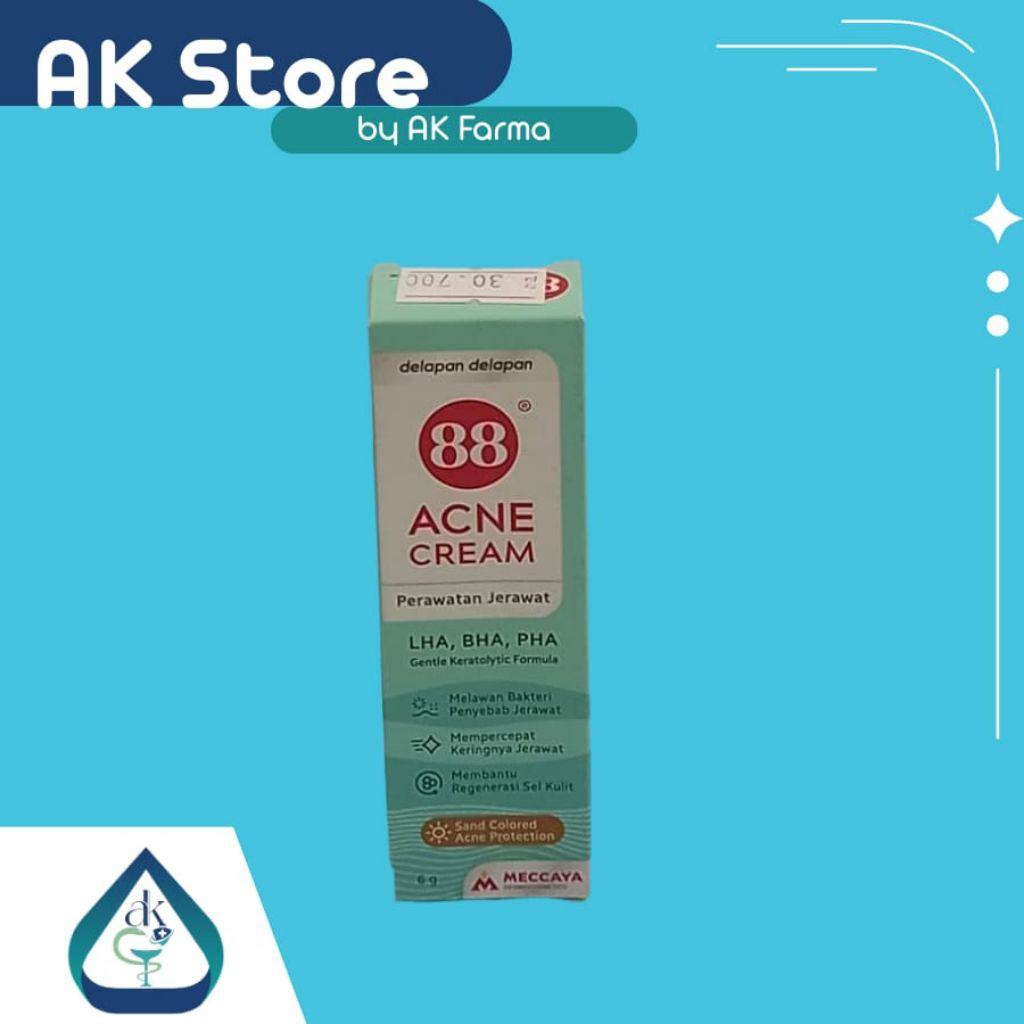 88 acne cream per