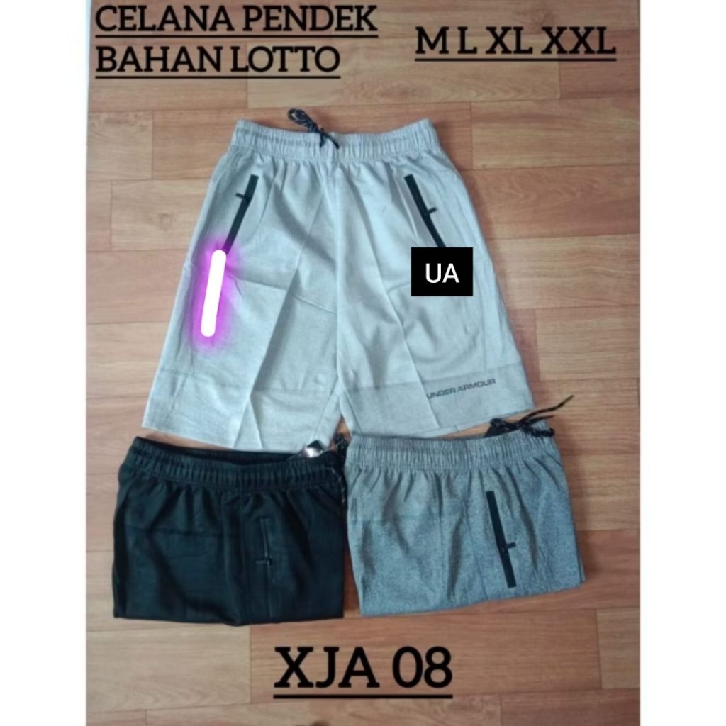 CELANA PENDEK OLAHRAGA TRAINING 3/4 PRIA WANITA GRADE ORI XJA03