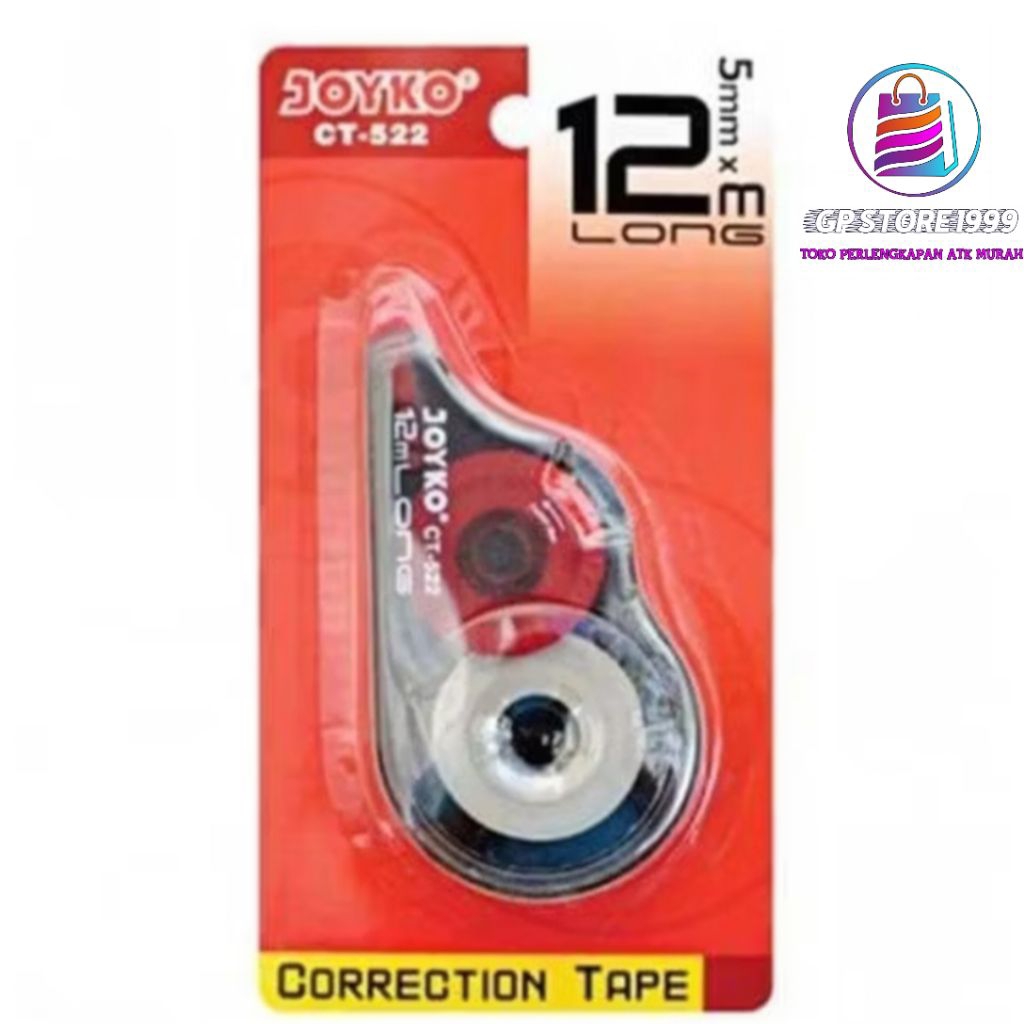 

TIP-EX STIPO KERTAS JOYΚΟ CT-522 - CT-522 PTLCT-522 SWDS-CT-522 GTM/CORRECTION TAPE