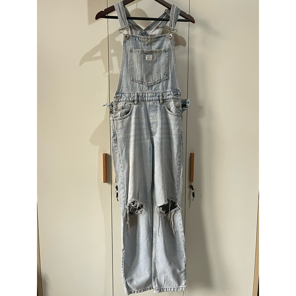 JUMPSUIT DENIM CEWEK JUMPSUIT DENIM WANITA BRANDED PRELOVED