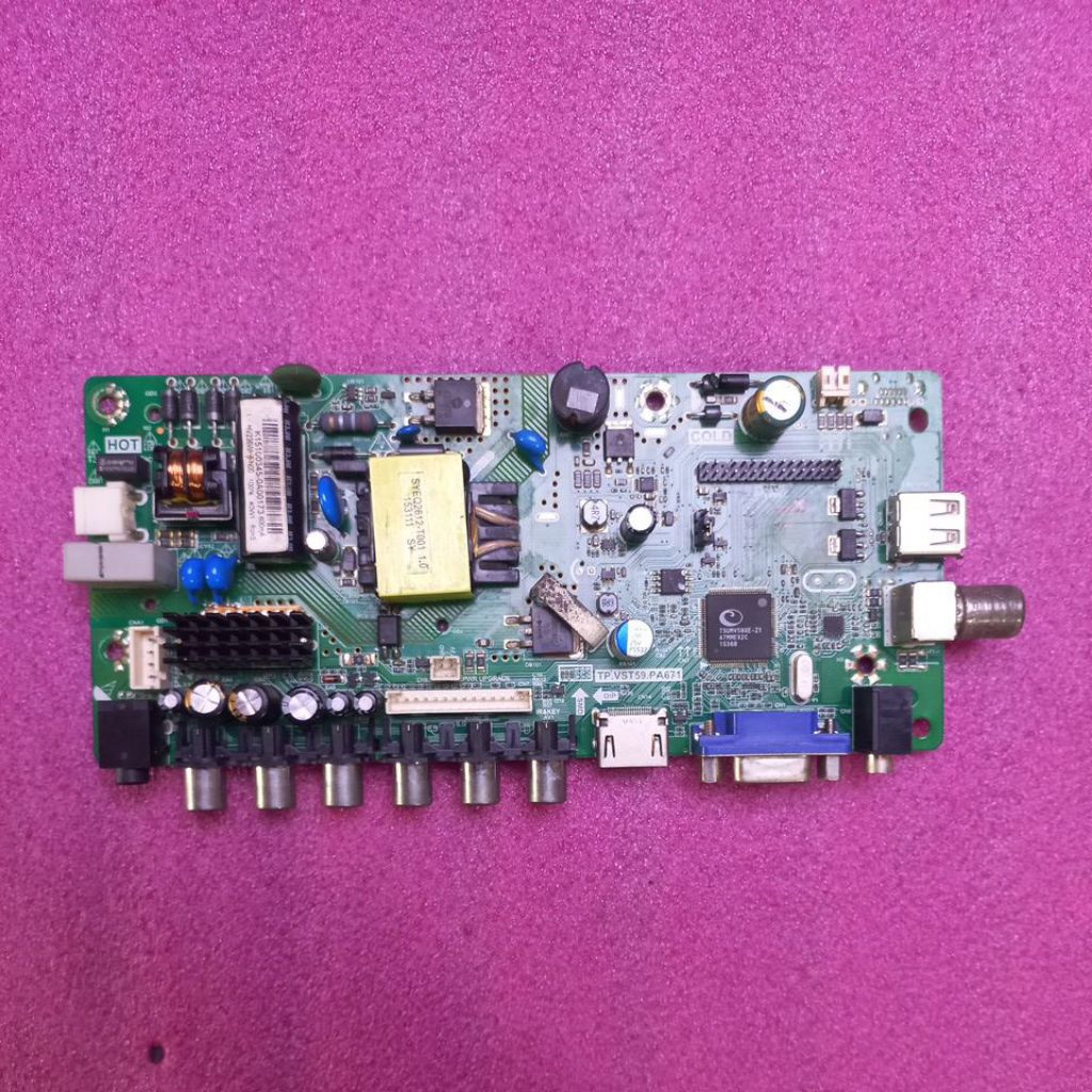 MB MainBoard Tv Led TOSHIBA 24S2500VJ 24S1500VJ
