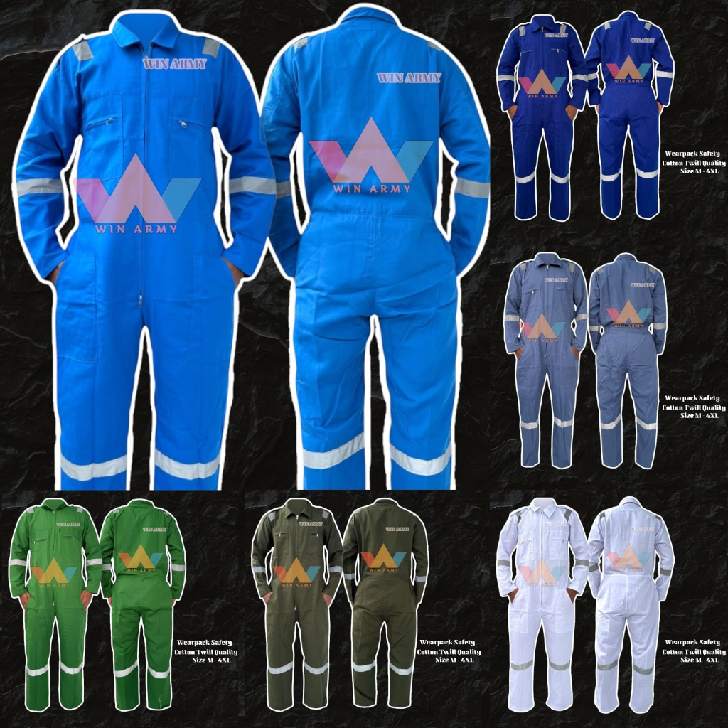 Wearpak katelpak murah bandung | katelpak biru | katelpak hijau | katelpak stelan kerja