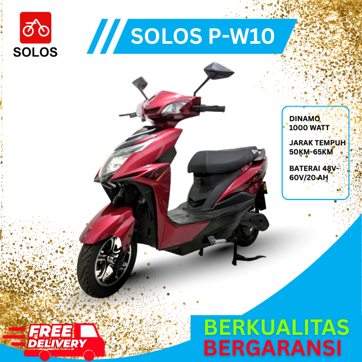 [ PROMO TERBATAS  ] SEPEDA MOTOR LISTRIK DEWASA SOLOS|SEPEDA LISTRIK DEWASA DINAMO 1000WATT LEBIH BE