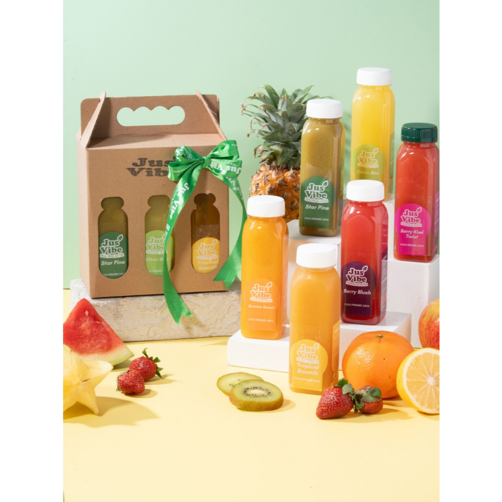 

Paket Hampers Daily Fruits Cold Pressed Juice 250 Ml