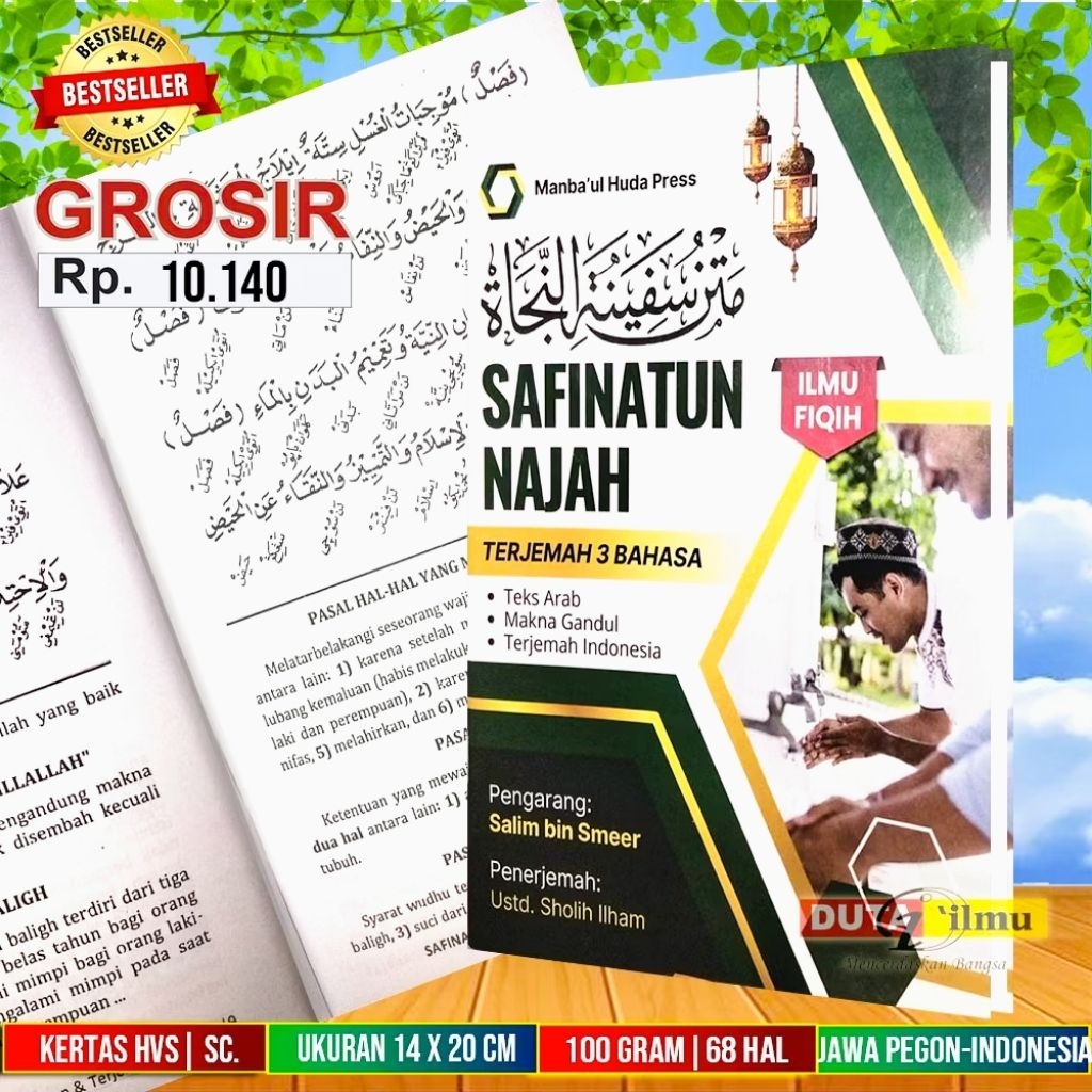 Terjemah Kitab SAFINATUN NAJAH Makna Jawa Pegon Indonesia