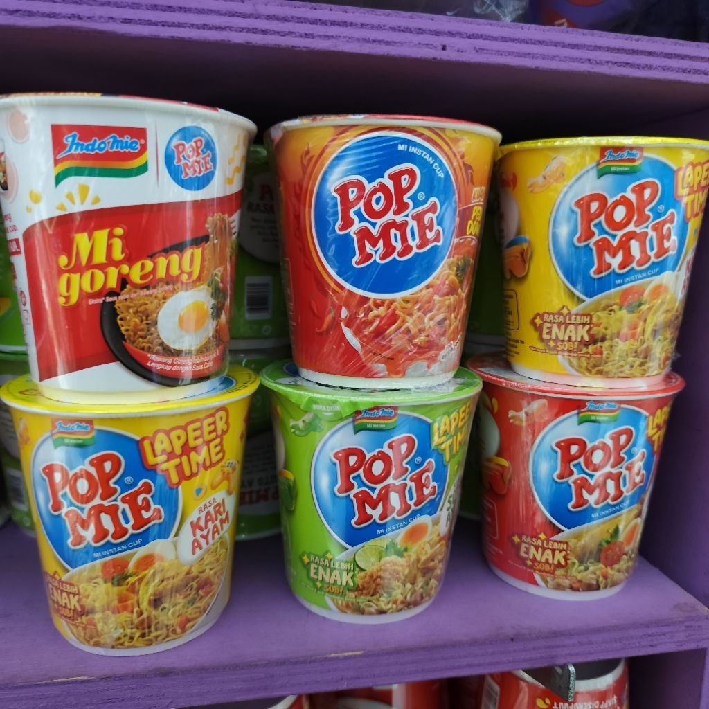 

POP MIE CUP ALL VARIANT