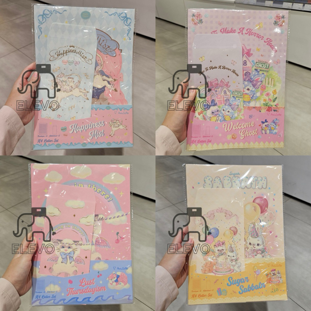 

Ohsome x Ms Lutra - A4 Letter Set / Surat Nakabayashi Animal Collection