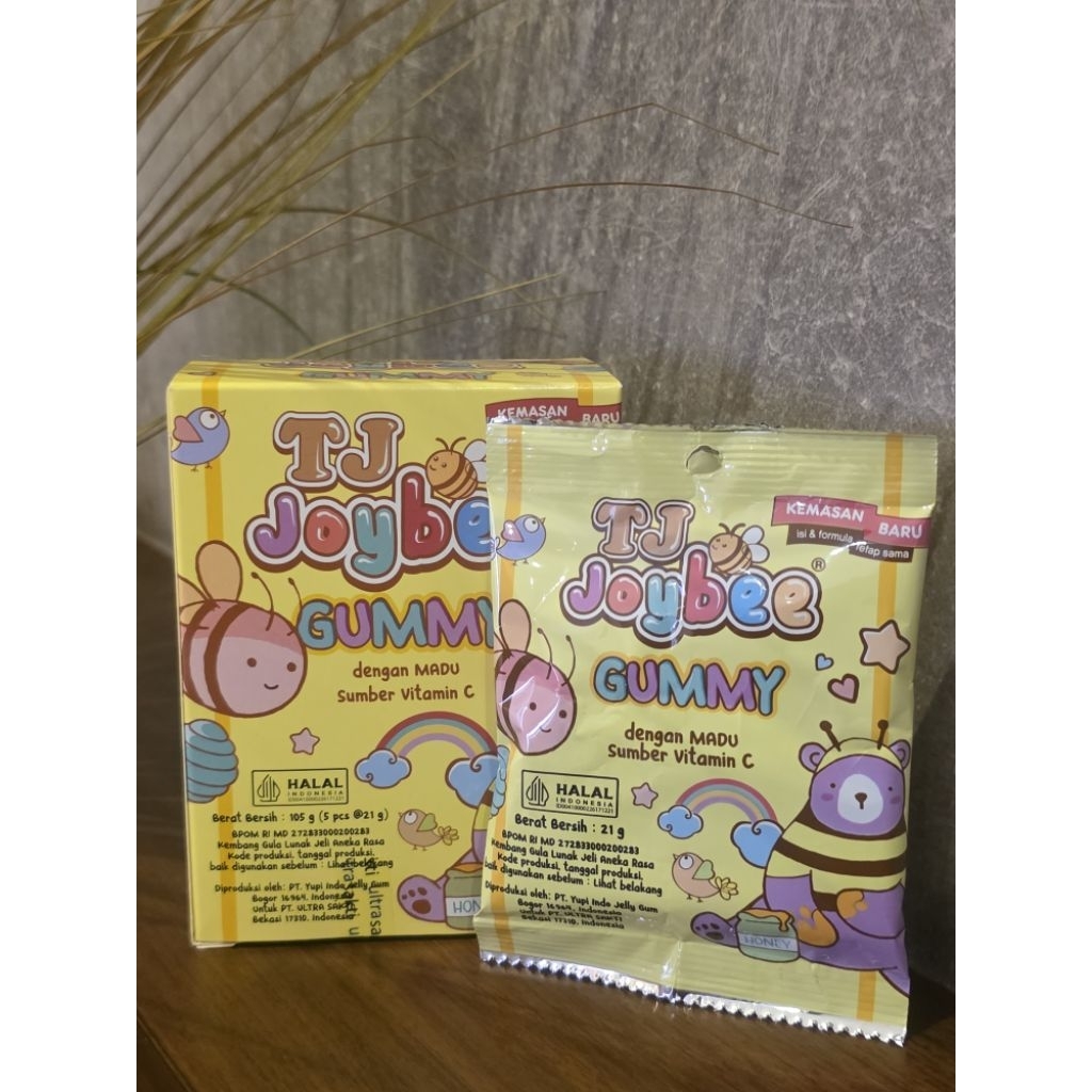 

TJ JOYBEE GUMMY VITAMIN MADU PERMEN KENYAL