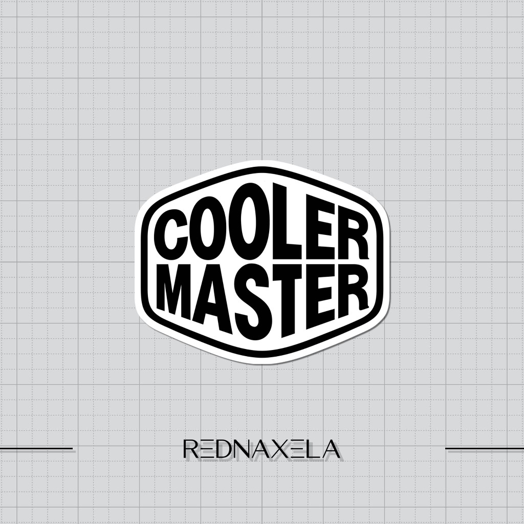 

Stiker Vinyl Cooler Master Logo Stiker Koper Outdoor Stiker Laptop Stiker Komputer Waterproof Sticker