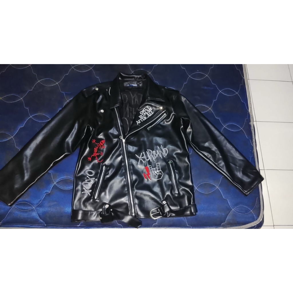 JAKET KULIT PRELOVED
