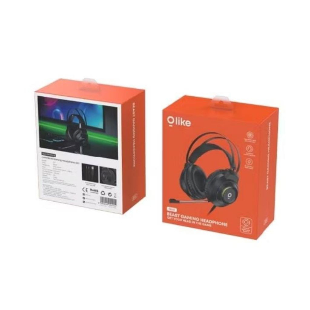 Olike GH1 Headset Headphone Gaming Extra Bass