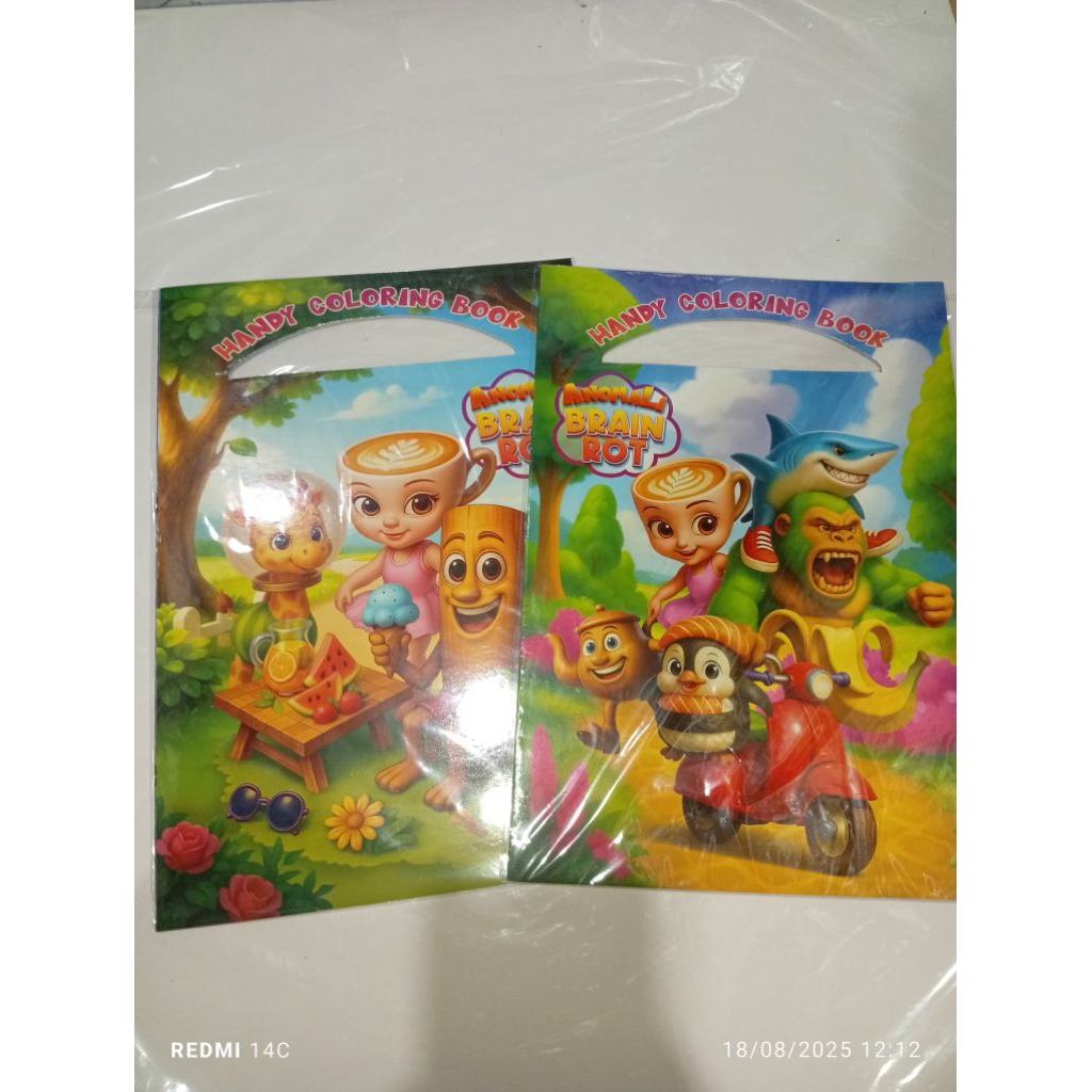 

Buku Gambar Anomali BrainRot