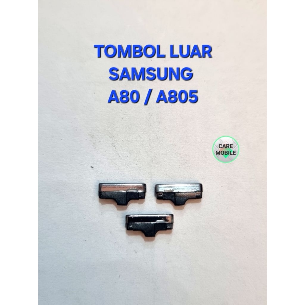 TOMBOL LUAR SAMSUNG A80 / A805 (BLACK)