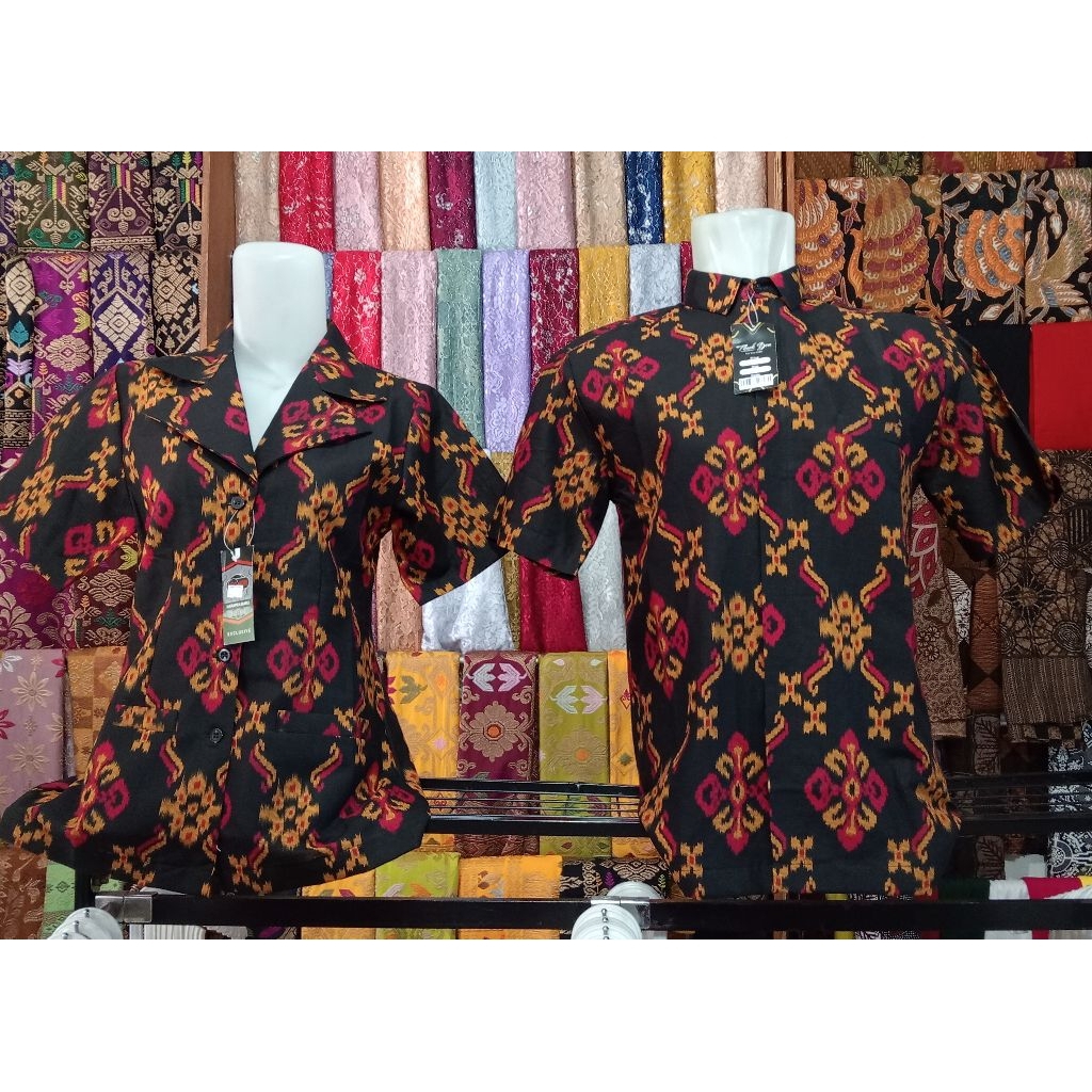 kemeja endek couple