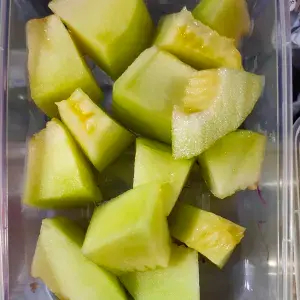 

buah potong melon