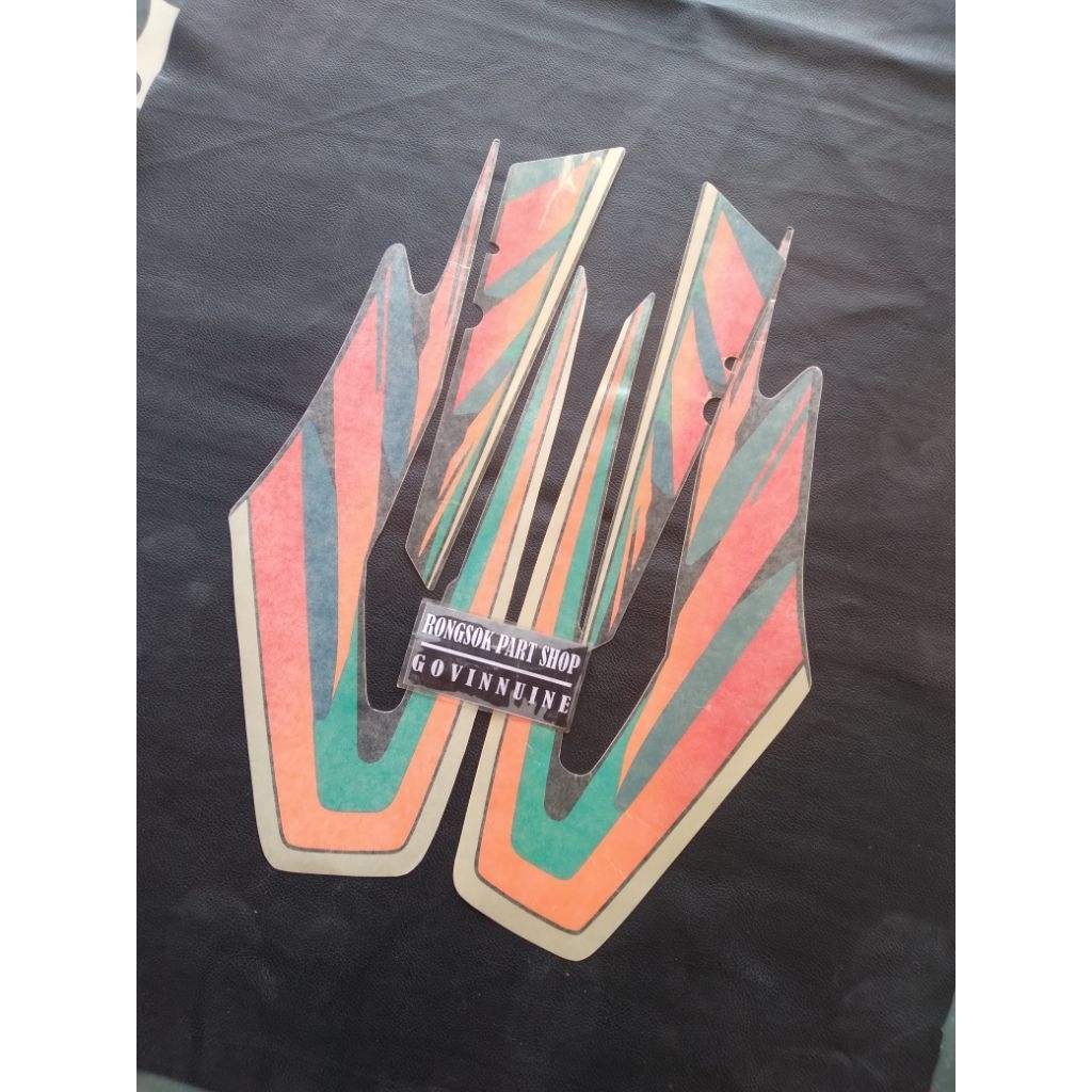 striping stiker sticker lis yamaha rxking rx king 96 97 original nos