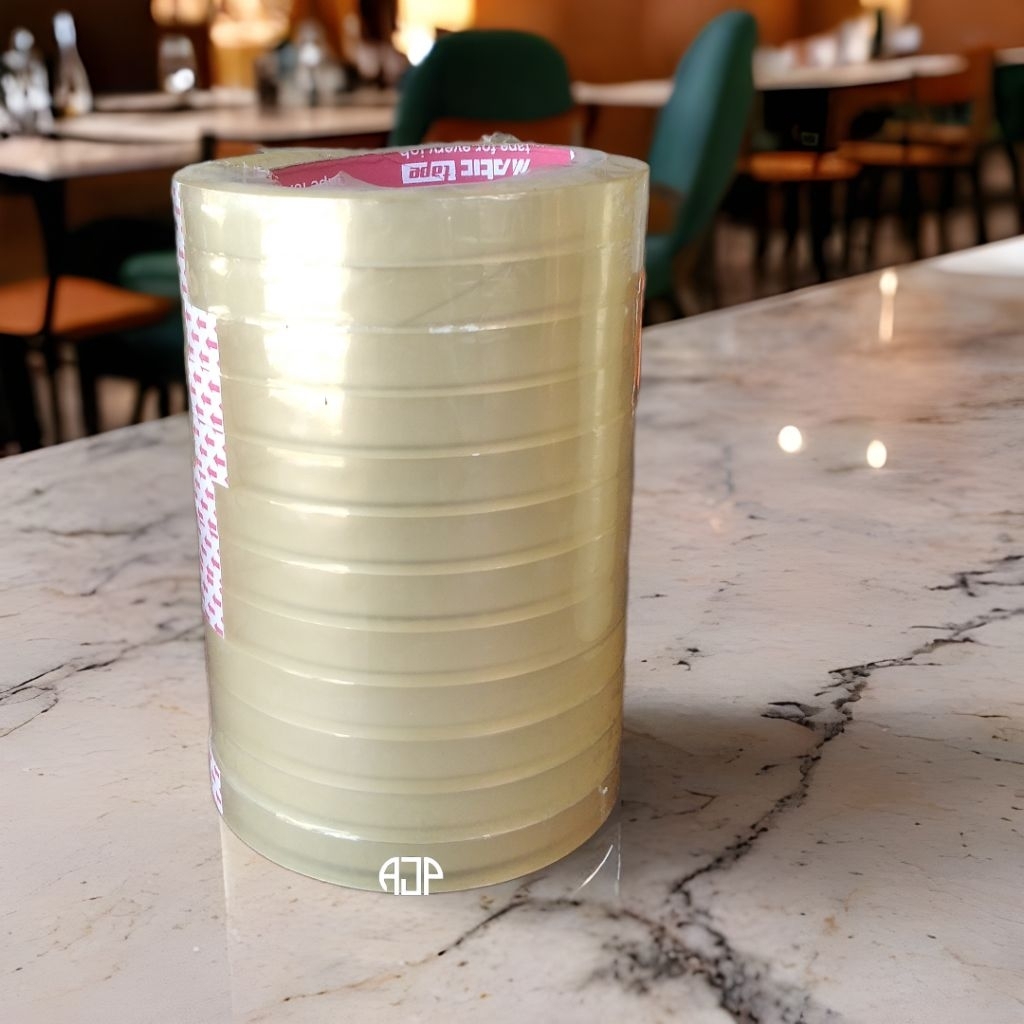 

Lakban Bening ½ Inchi / 12 mm | 12 pcs