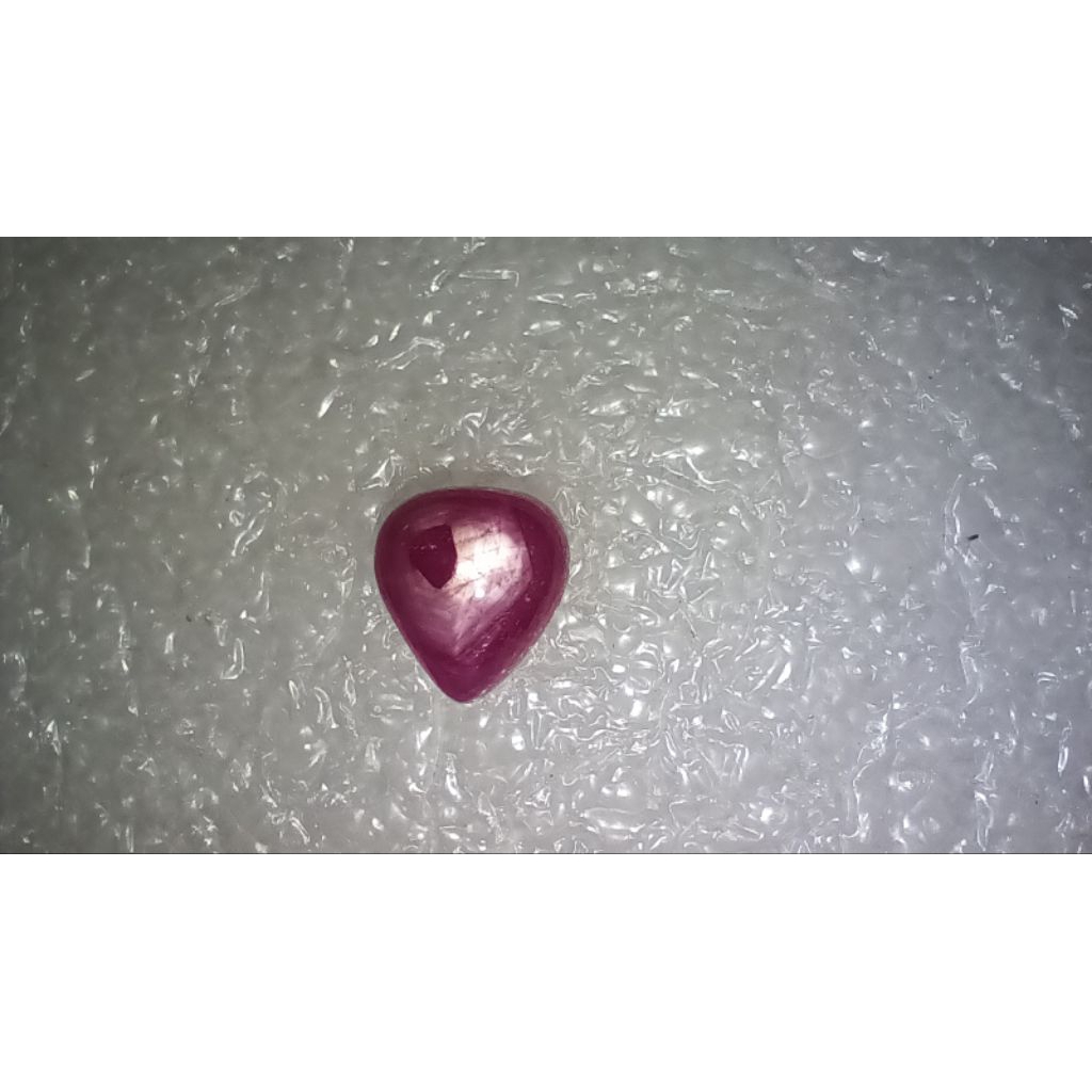 Natural Star Ruby Tetes Air Patwa 6.45 Ct Unik