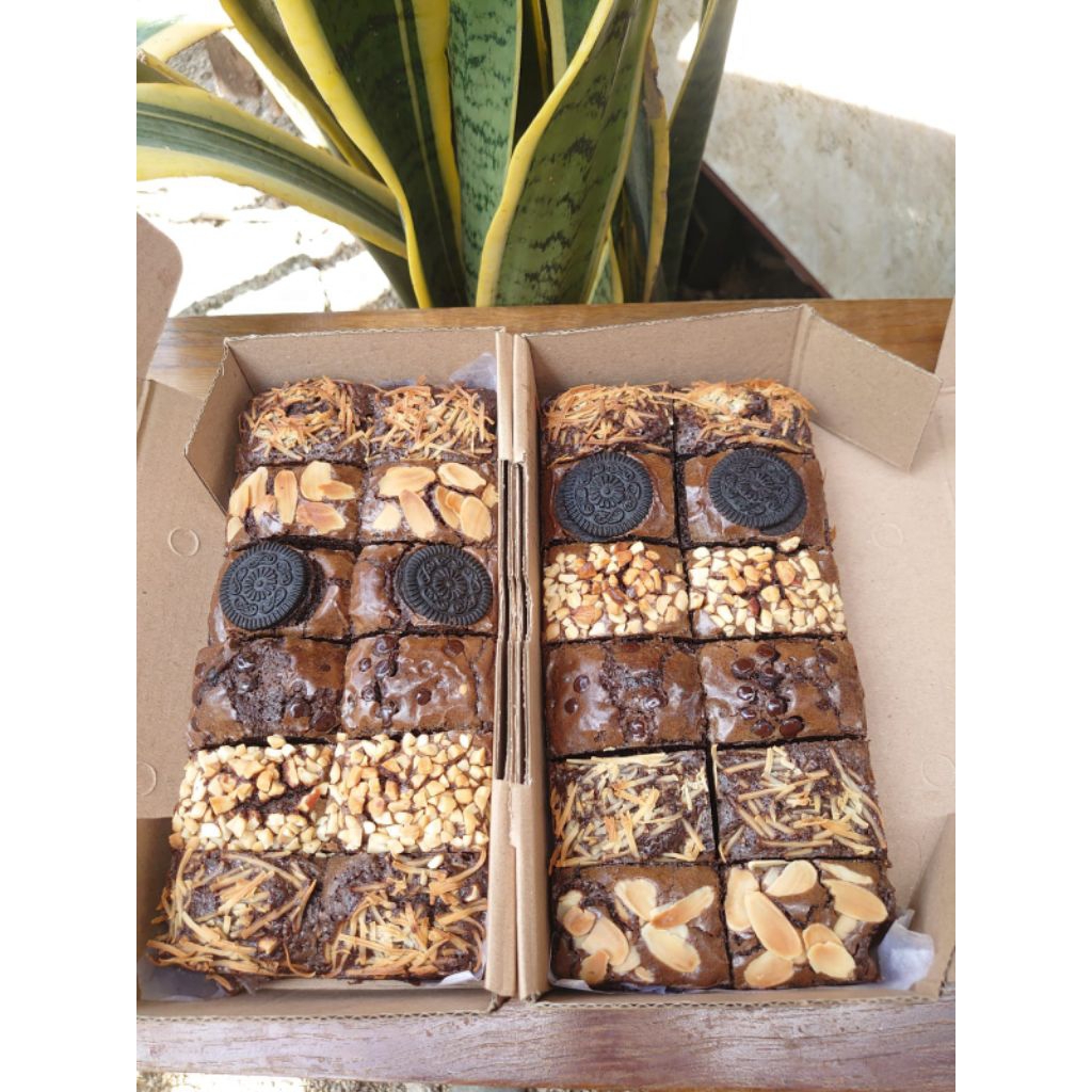 

Brownies Panggang uk 20x10