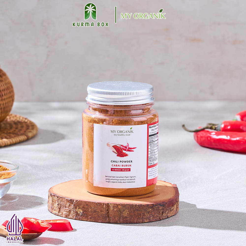 

My Organik Chilli Powder Cabe Cabai Bubuk Halus Murni