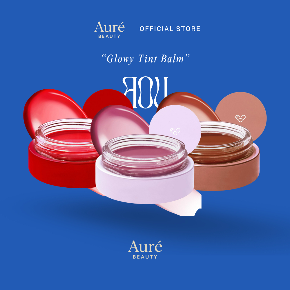 [AURE BEAUTY] READY - AOU Glowy Tint Lip Balm/ AOU Cosmetics/ Jennie Balm/AOU New Shades