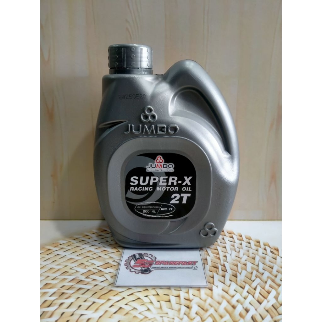 OLI JUMBO 2T SUPER X RACING 2T 0.8L 800ML OLI SAMPING MOTOR 2TAK