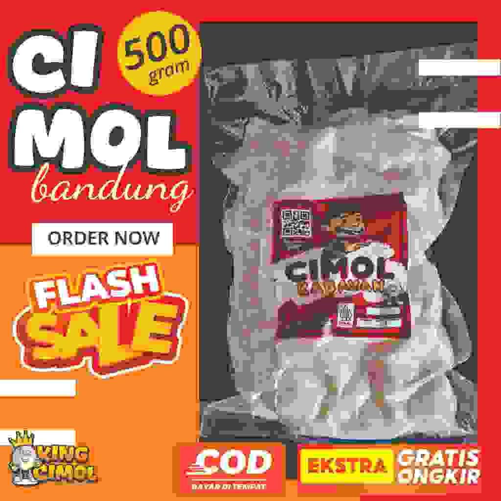 

KUALITAS NO.1 Cimol original mentah 1/2 kg (500gr) siap goreng anti bledos