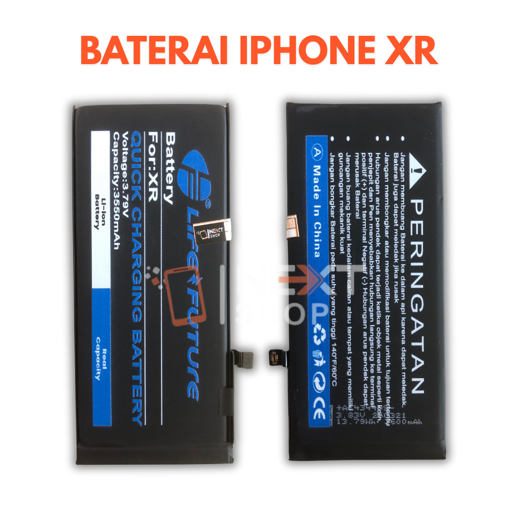 BATERAI IPHONE XR LIFE FUTURE