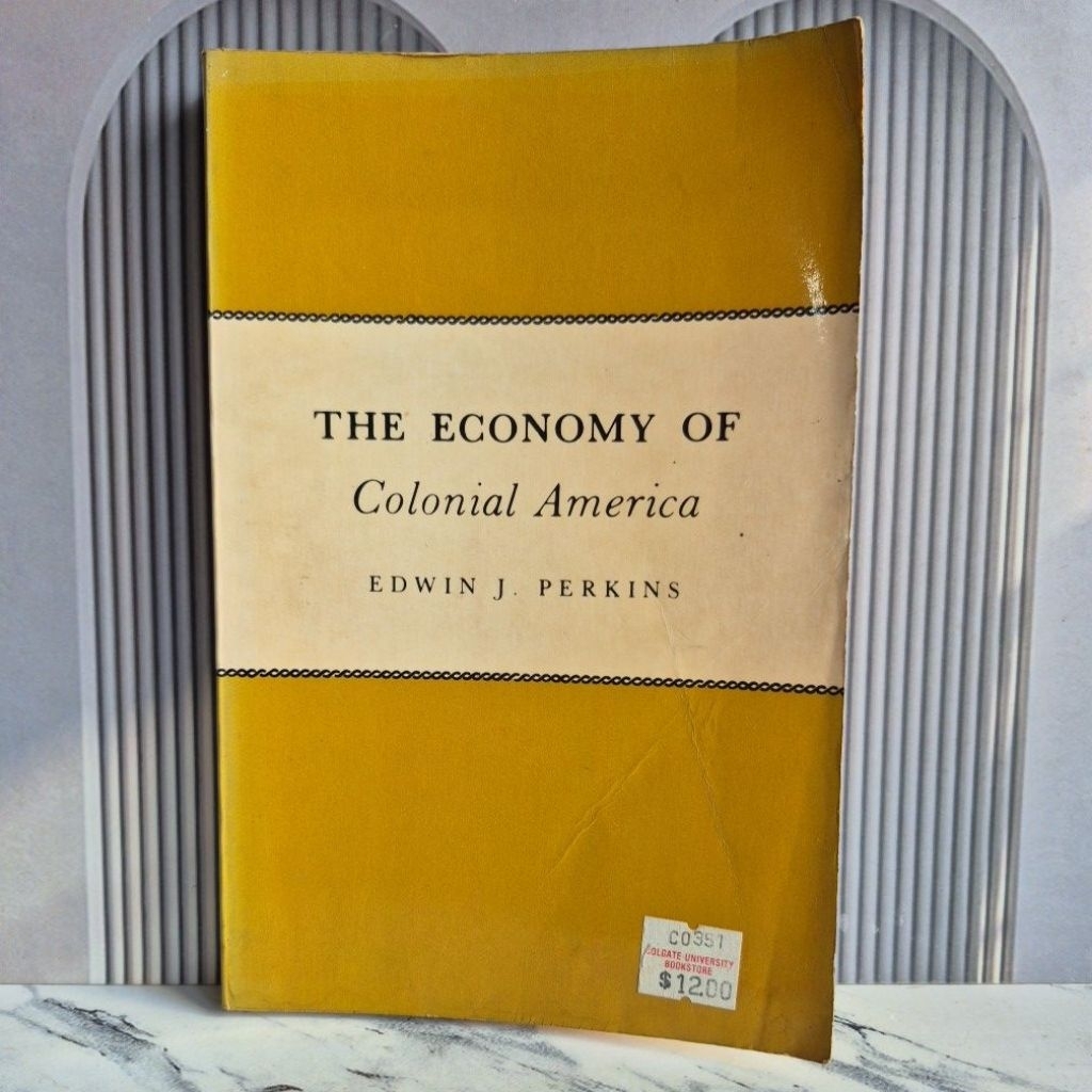 Buku Import The Economy of Colonial America by Edwin J. Perkins Second Original