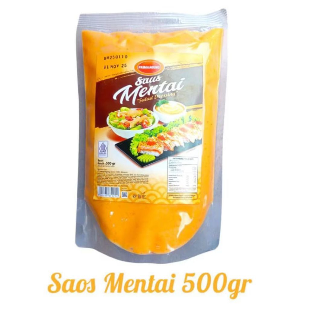 

Prima Agung saus mentai 500 gr. & 1000 gr.