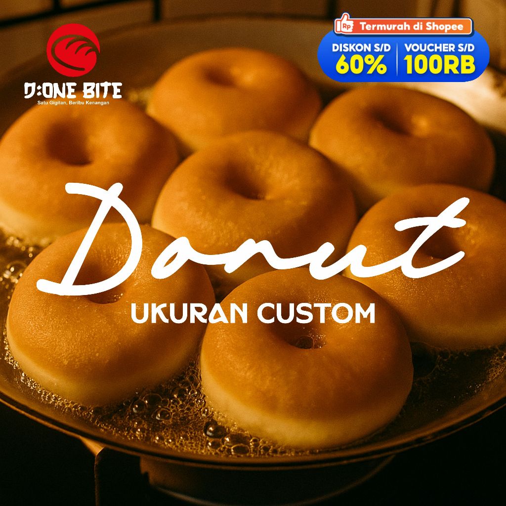

Donut susu special ukuran bisa custom dan bisa dijual lagi.