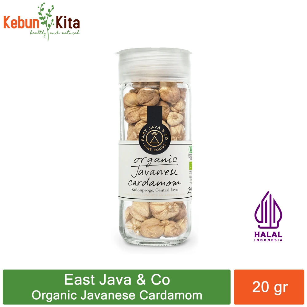 

East Java and Co Organic Javanes Cardamom 20 gr - Kapulaga Putih Organik