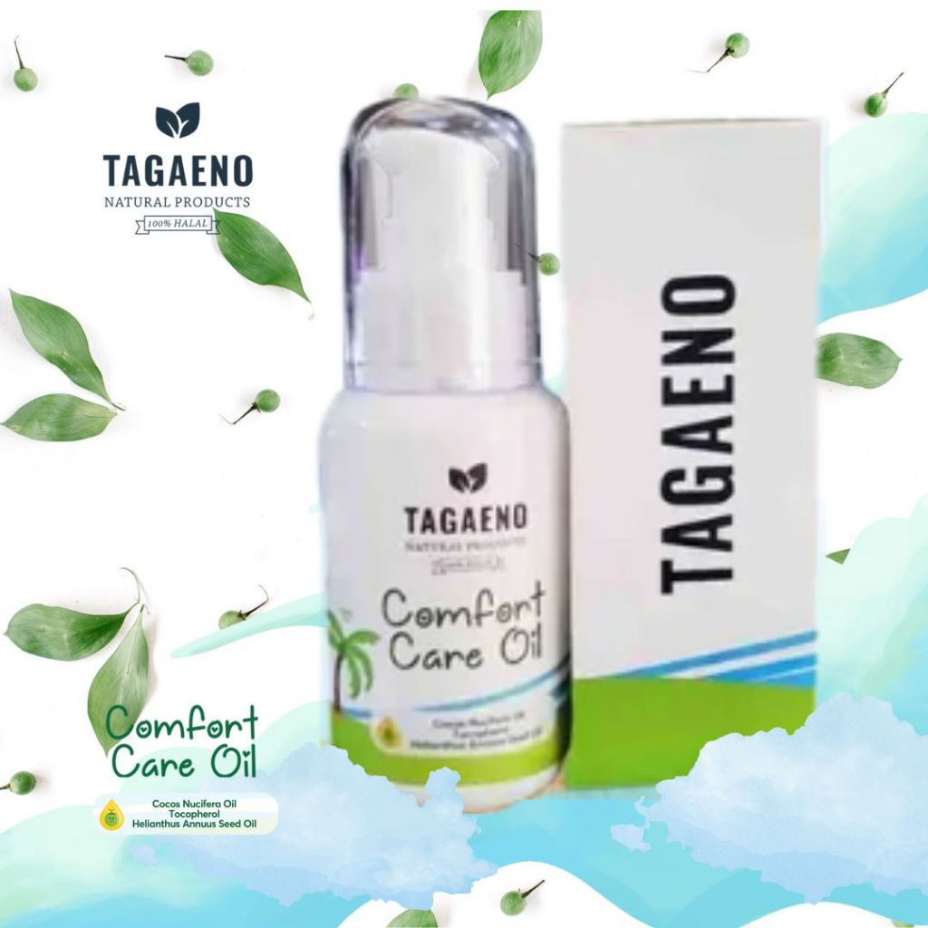 PROMO 9.9 - TAGAENO Comfort Oil Minyak alami untuk meredakan Pilek, Batuk Demam, aman untuk anak dan
