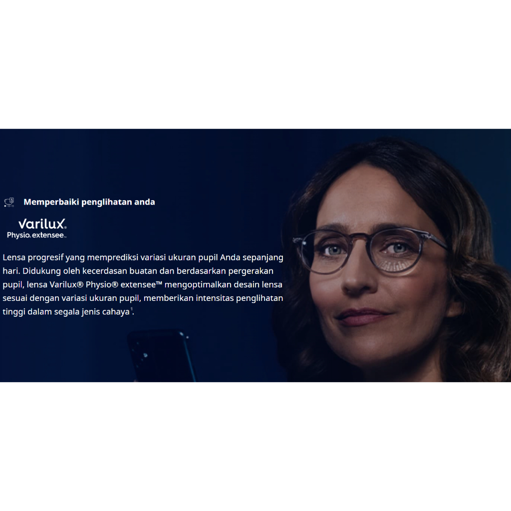 Lensa Progresif Essilor Varilux Physio Extensee 1.50