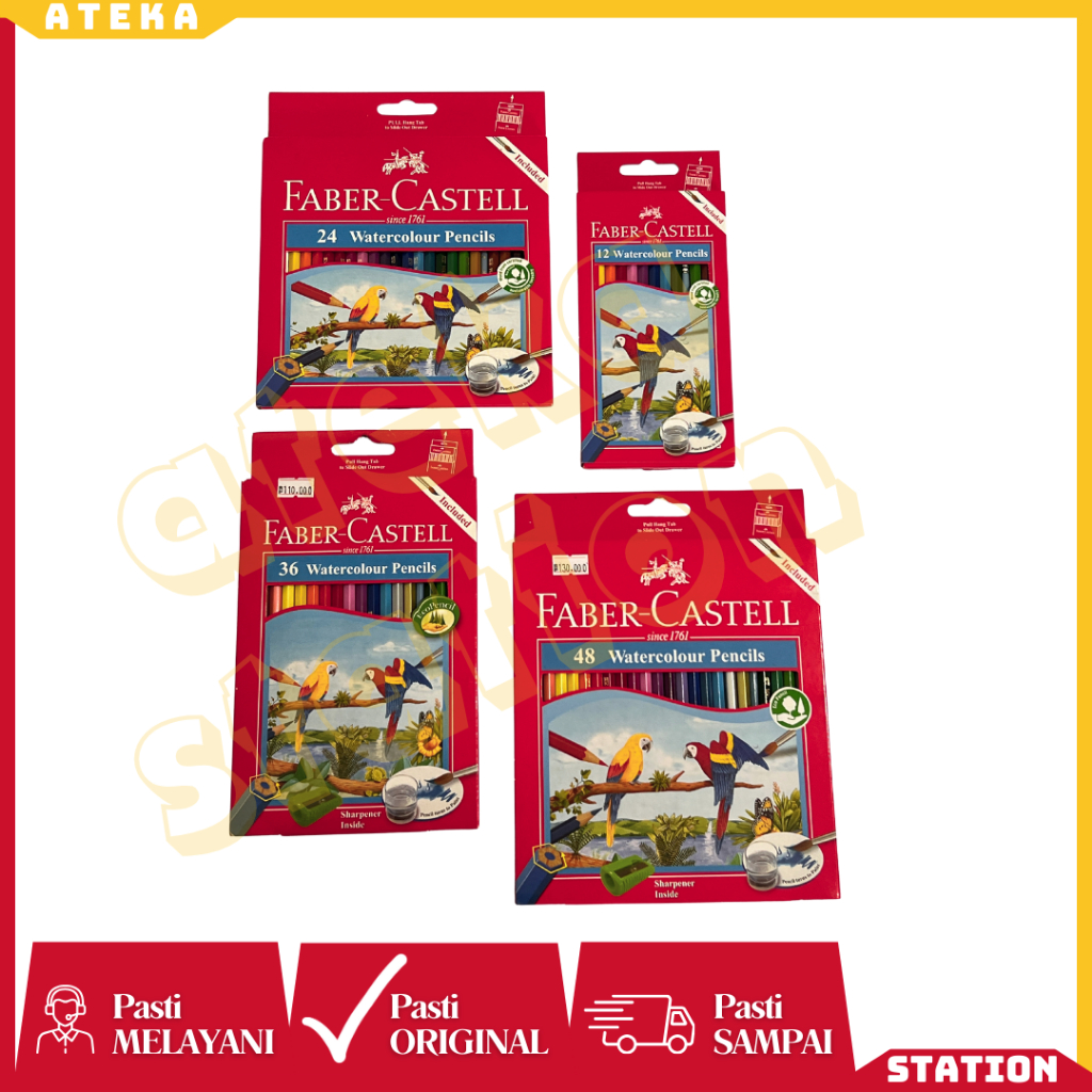 

Pensil Warna FABER-CASTELL Water Color Pencils