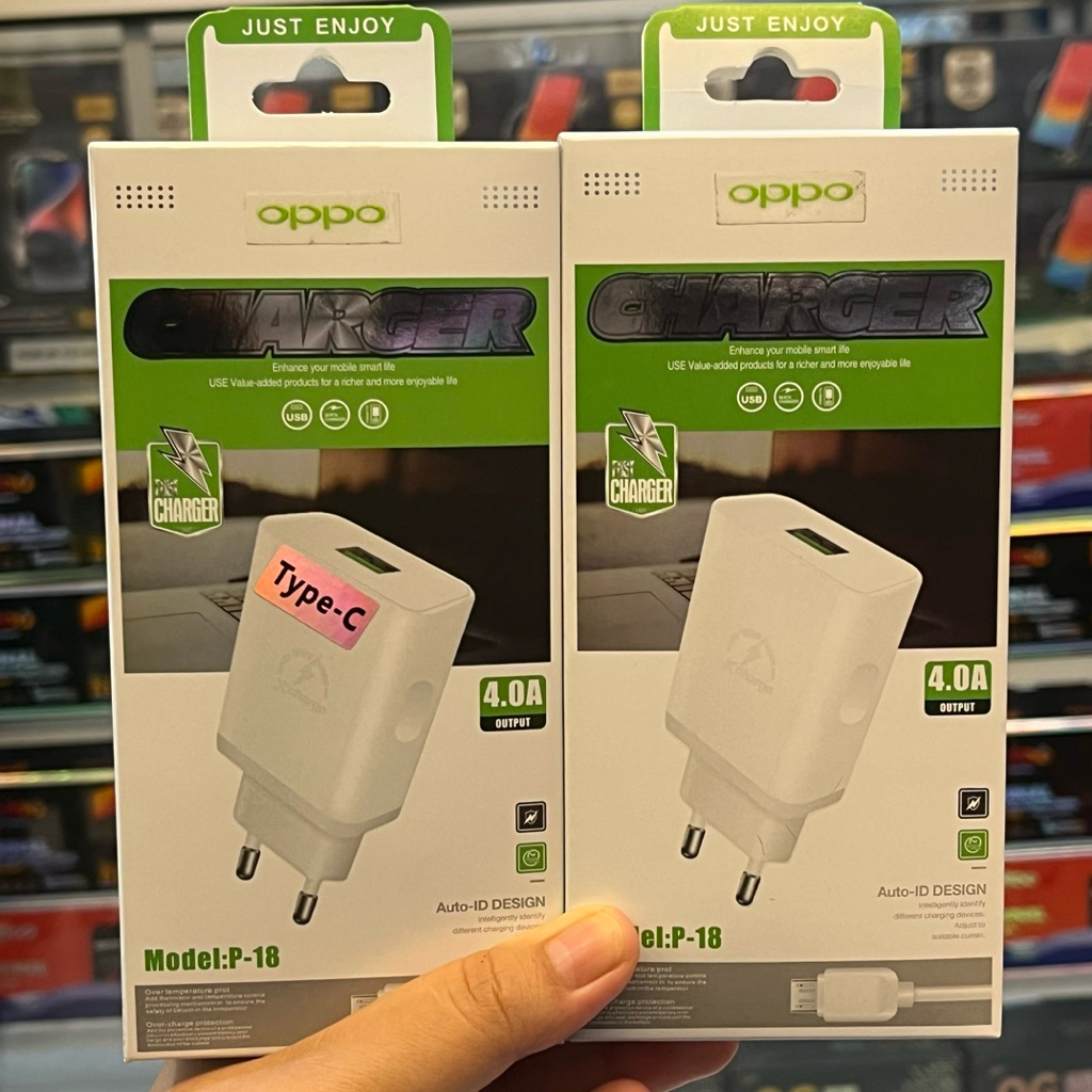 CHARGER FAST CHARGER CASAN OPPO P-18