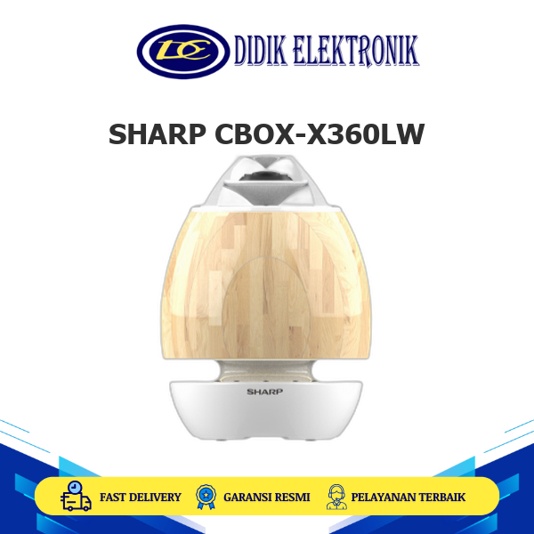 SHARP CBOX-X360LW Audio Speaker Bluetooth Active Wireless 220 Watt CBOXX360