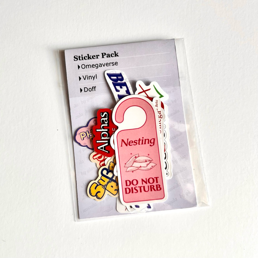 

BUNDLE/STICKER PACK OMEG☆VERSE STICKERS