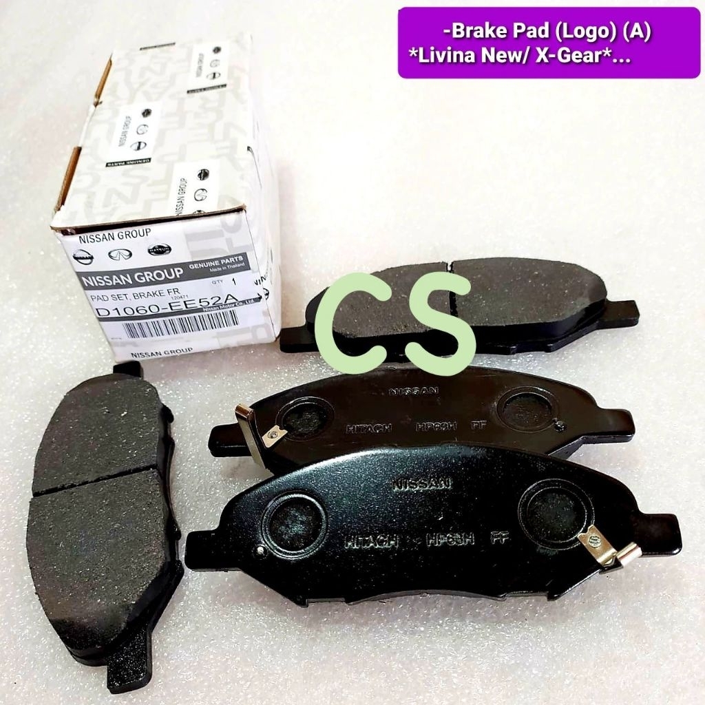 BRAKE PAD / KAMPAS CAKRAM LOGO NISSAN LIVINA NEW/X-GEAR