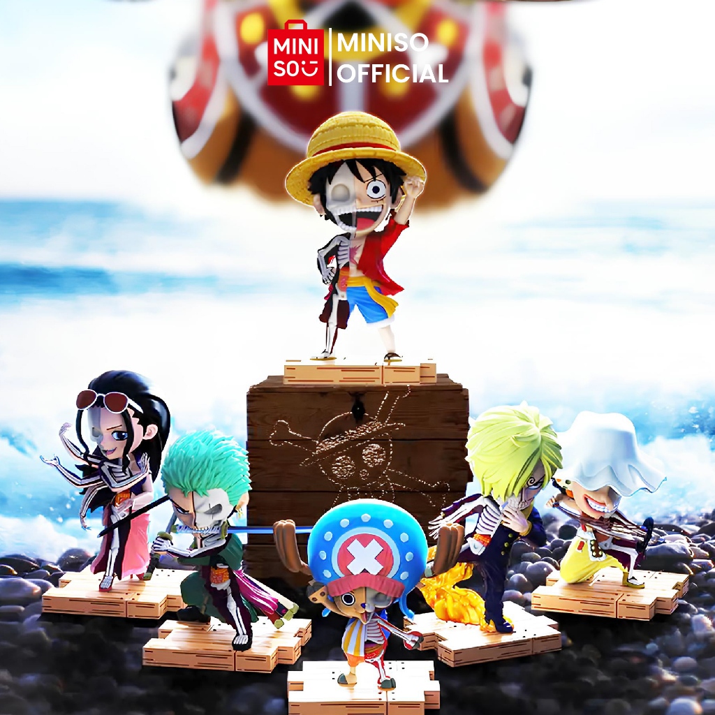 Miniso x Mighty Jaxx Freeny's Hidden Dissectibles: One Piece Blins box action figure karakter One Pi