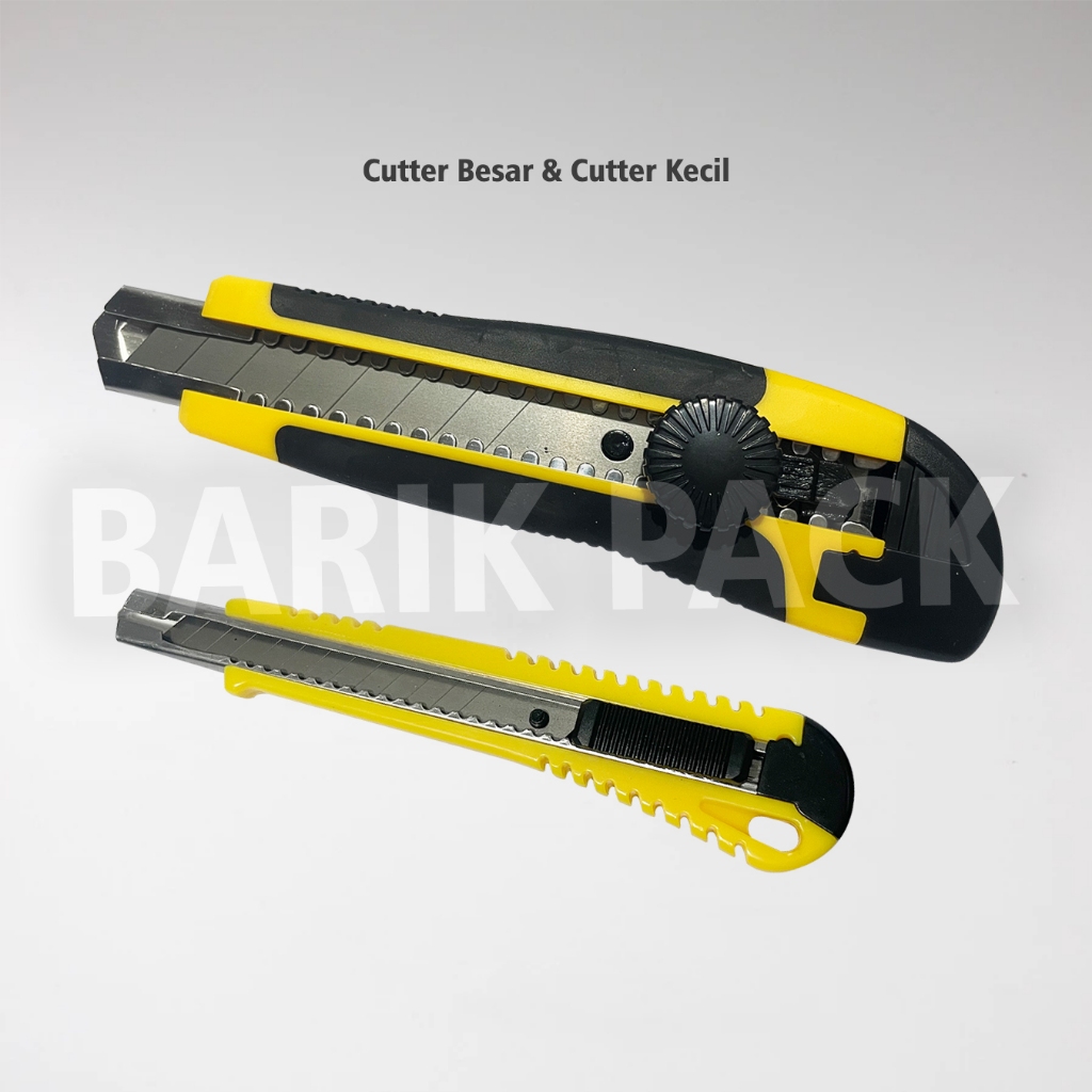 

Pisau Cutter Besar / Kater Pemotong Tajam Anti Karat